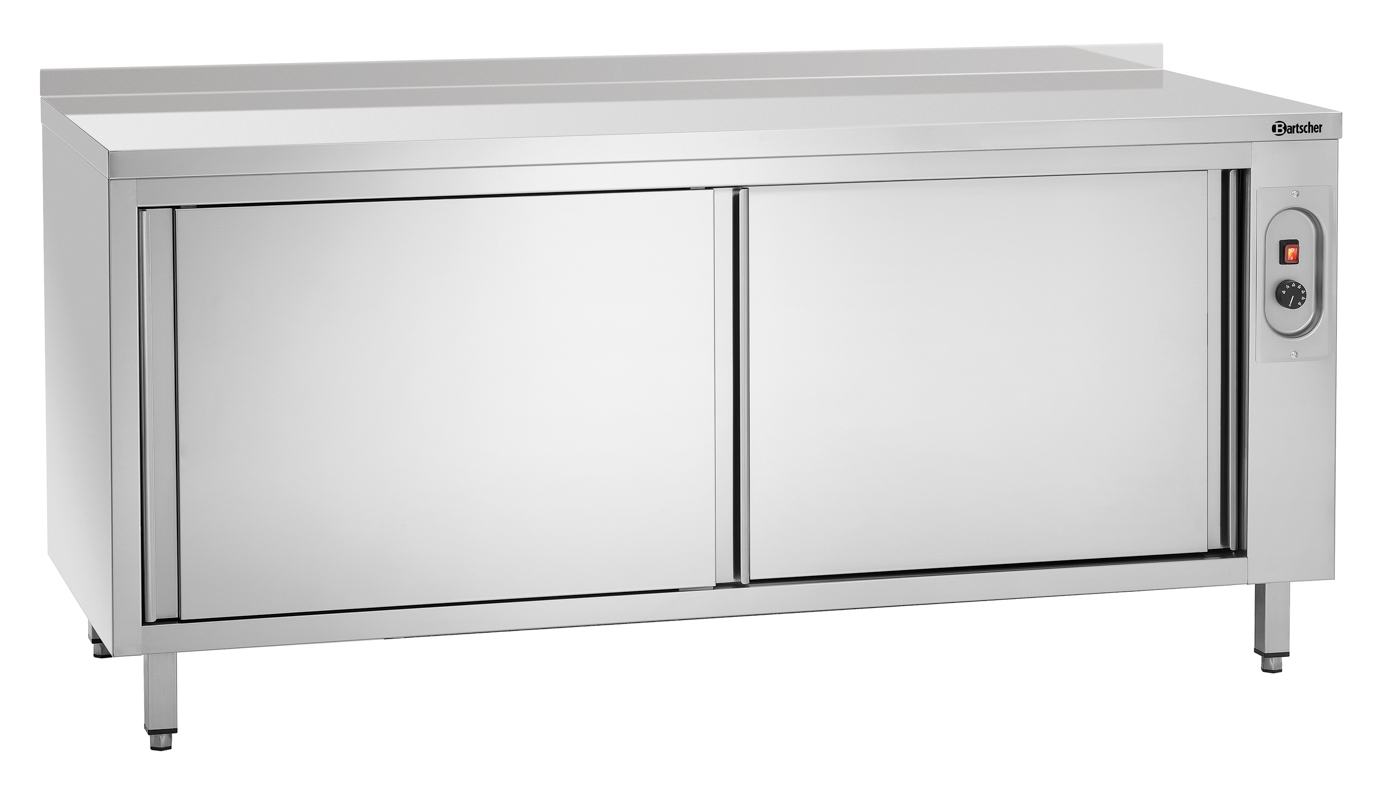 Bartscher Wärmeschrank 700, B1800, MA | TiefeInnen: 620 mm | Maße: 180 x 70 x 85,0 cm. Gewicht:104,6 kg