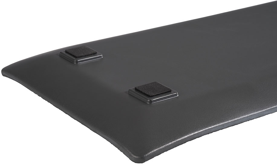 GN 2/4 Tablett -DARK WAVE- 53 x 16,2 cm, H: 2 cm Melamin innen: Dekor außen: schwarz spülmaschinengeeignet stapelbar nicht