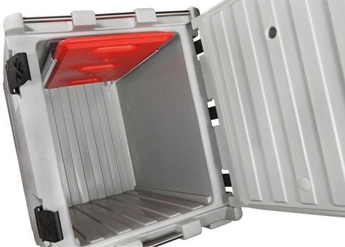 ETERNASOLID® Thermobehälter Frontlader AF 150 mit Aufnahme für eut. Platte