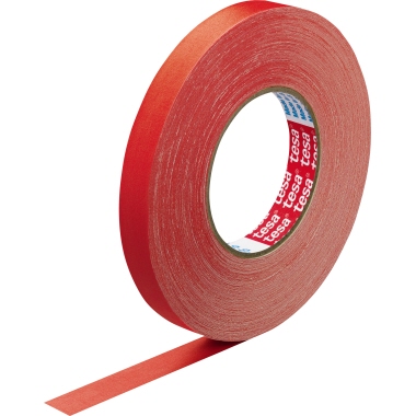 tesa® Gewebeband extra Power Perfect Innenbereich, Außenbereich 19 mm x 50 m (B x L) rot