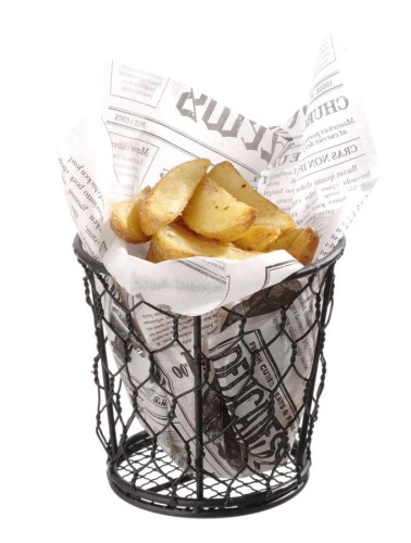 Drahtkorb Basic, rund, Ø 120, 110 mm Höhe