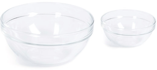 Glasschale Arcoroc ca. Ø 14 cm - 0,5 Ltr.