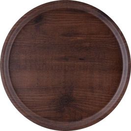 Roltex Speisetablett Puro Rund, 36 cm Durchmesser, warm Vintage