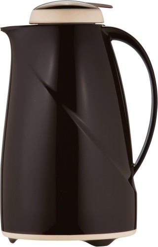 Helios Isolierkanne Wave Push 1,5 l cappuccino