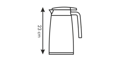 Thermosflasche mit Dosierverschluss CONSTANT 1.2 l, aus Edelstahl