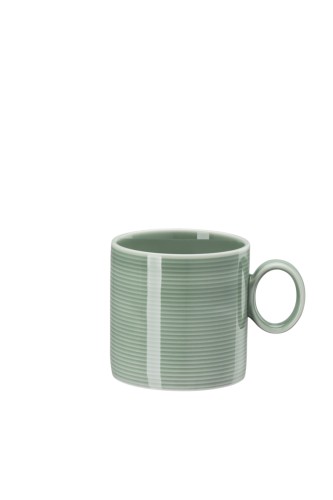 Thomas Becher mit Henkel Loft by Rosenthal Colour - Moss Green aus Porzellan