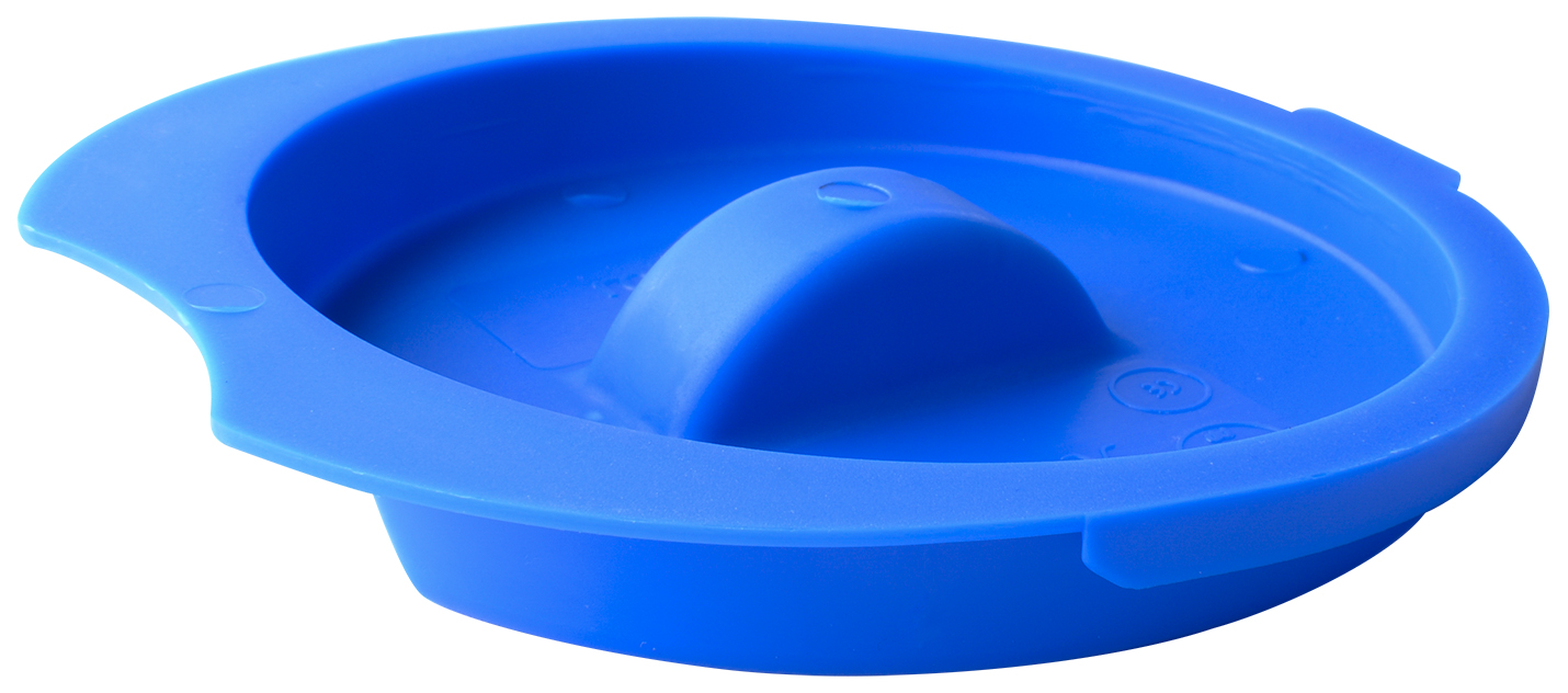 Roltex Deckel aus Polypropylen in blau. Geeignet für die Saftkanne Lucy mit 1 L Kapazität.