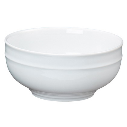 Salatschüssel ALICE, Durchmesser: 13 cm, Höhe: 5,8 cm, Inhalt: 0,32 L, weiss, Henneberg