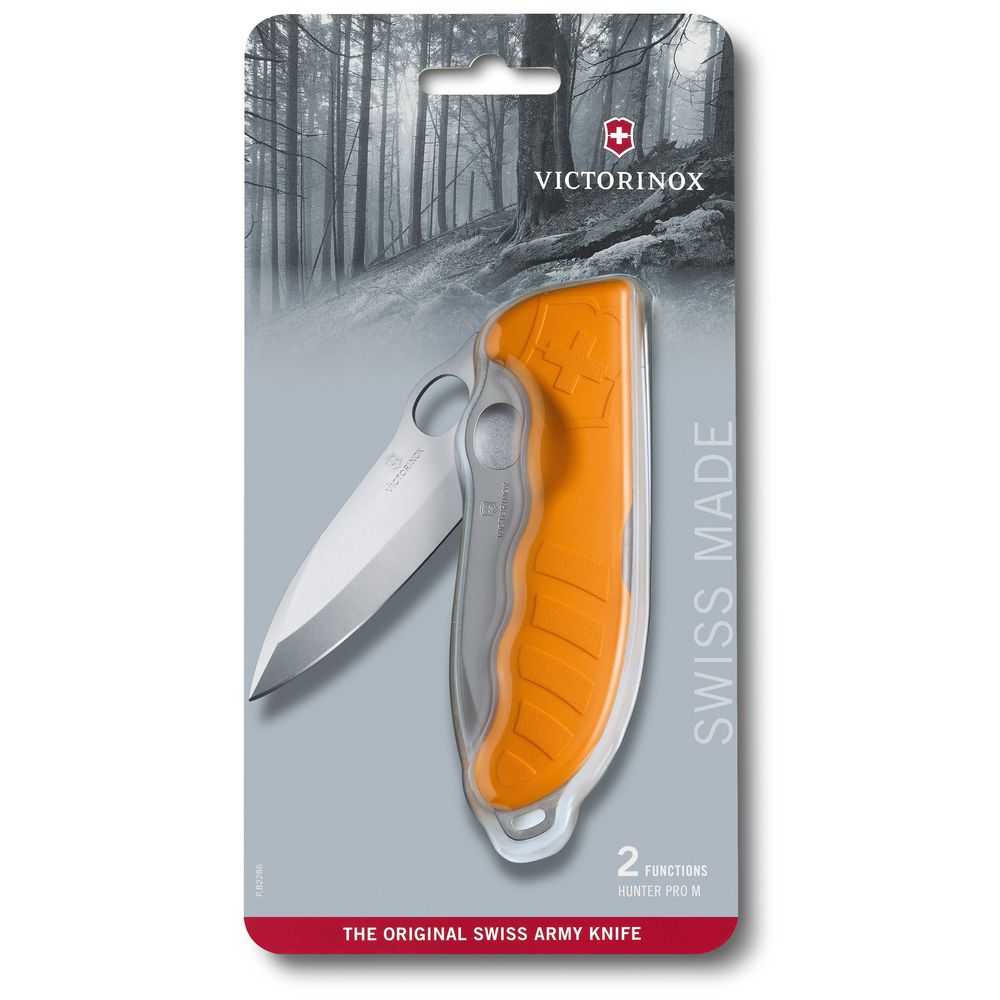 Victorinox Hunter Pro Taschenmesser M, inkl. Öse, orange, in Blister