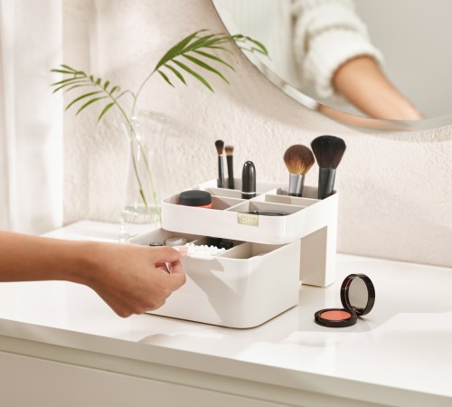 Joseph Joseph Viva Kosmetik-Organizer mit Schublade - Shell