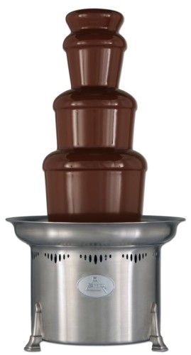 NEUMÄRKER Schokoladenbrunnen Sephra CF34R Montezuma Füllmenge ca. 10 kg, 3 Etagen Ø 470 x h 860 mm