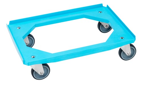 Schwerlastrollwagen - Maße: 60 x 60 x 14 cm - Gewicht: 7,5 kg - Belastungsgewicht: 300 kg