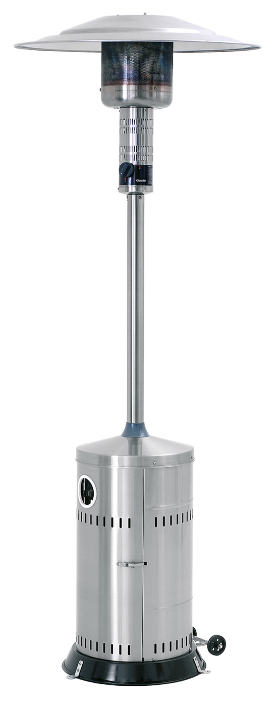 Bartscher Heizstrahler ST13500 G | Steuerung:Knebel | Maße: 78 x 78 x 222,0 cm. Gewicht: 18 kg
