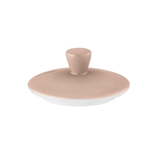 Seltmann Deckel zur Zuckerdose 0,26 l, rund, Form: Coup Fine Dining, Dekor: 57270 altrosa, hohe Kantenschlagfestigkeit, Made in Germany