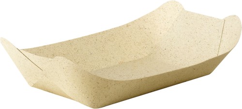 Duni Graspapier-Schale, Bloom Medium 225 x 150 x 55 mm Nature, 500 Stk/Krt (1 x 500 Stk)