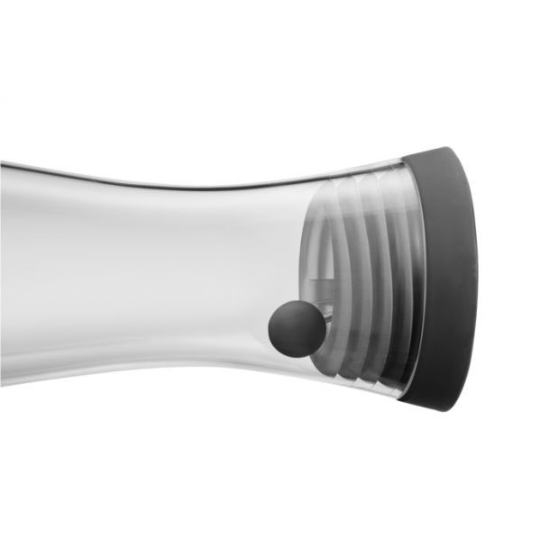 Wasserkaraffe Basic 1 Liter mit Schwingdeckel Höhe 29 cm