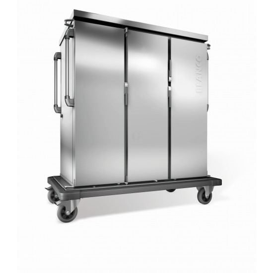 BLANCO Tablett-Transportwagen z. passiven Kühlung, m. 6 Eutektischen Platten (nicht im Lieferumfang enthalten), doppelwandig, isoliert,