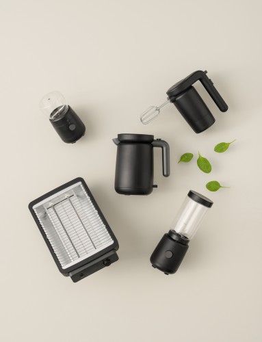 FOODIE Smoothiemixer 0.5 l. schwarz, Maße: 65 x 80 x 385 mm