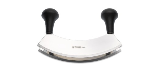 Wiegemesser - doppelt 22 cm, schwarz Giesser - Made in Germany