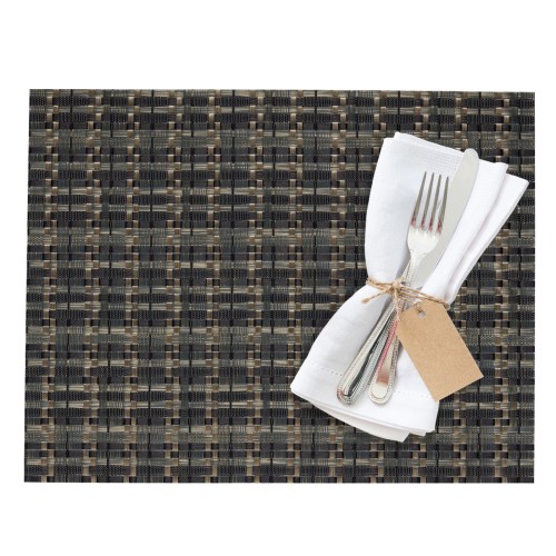 Westmark Tischset »Elegance«, 42 x 32 cm, dunkel oliv/schwarz