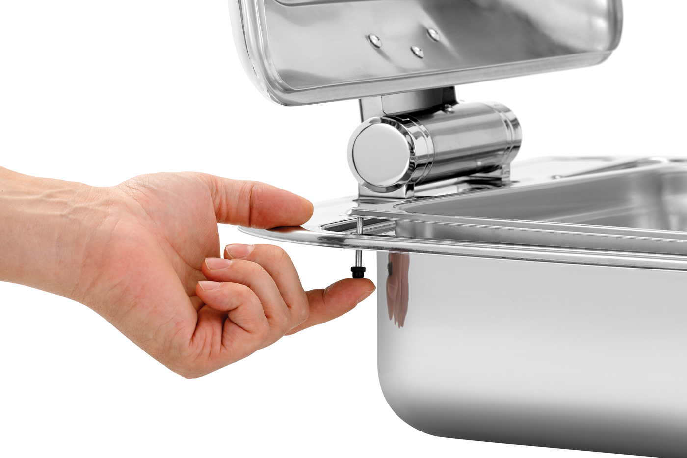 Bartscher Chafing-Dish 1/1 Flexible | Funktionen:Warmhalten | Maße: 58 x 42 x 20,5 cm. Gewicht: 7 kg