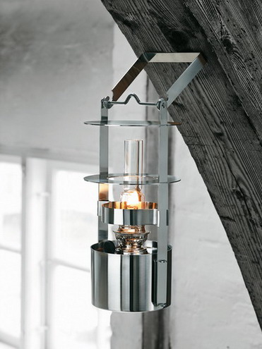 Stelton Schiffslampe, 34 x 15 cm