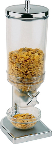 Cerealienspender Fresh & Easy Single, Kapazität: 4,5 Liter, Maß: 22x17,5 cm, Höhe 52 cm.