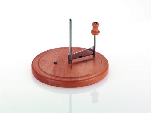 Kela Käsehobler Luxus Buchenholz 16,5cm 21,5cmØ