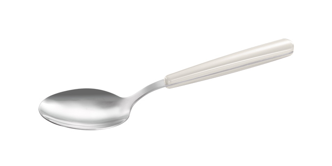 Suppenlöffel FANCY HOME, weiß