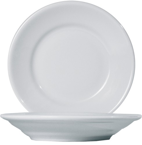 Tivoli Uni Teller tief 23,5cm * - weiß - Saturnia Porzellan