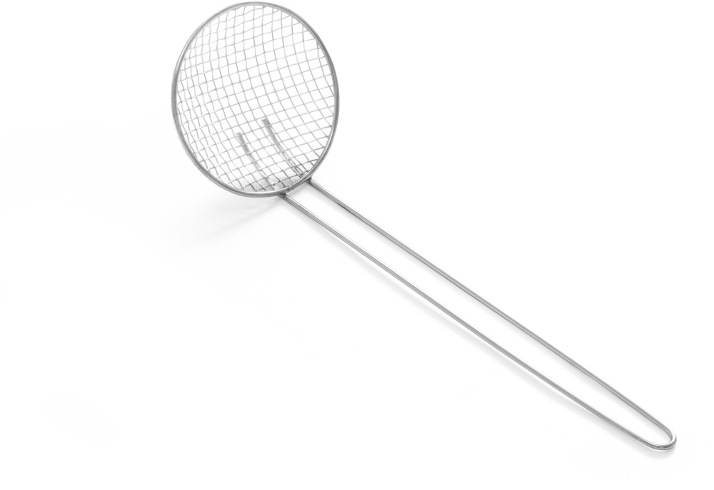 HENDI Frittierlöffel - Maße: Ø100x(L)330 mm
