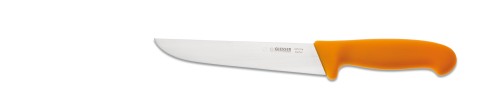 Schlachtmesser, schmale Form 18 cm, gelb Giesser - Made in Germany