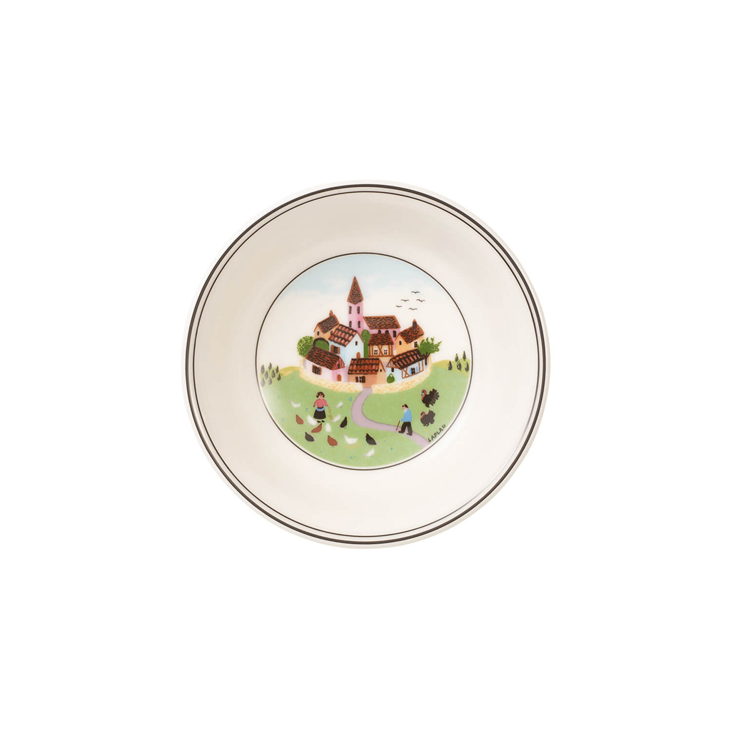 Villeroy und Boch Dessertschale - Maße: 13,8 x 13,8 x 3,7 cm / Ser.: Design Naif