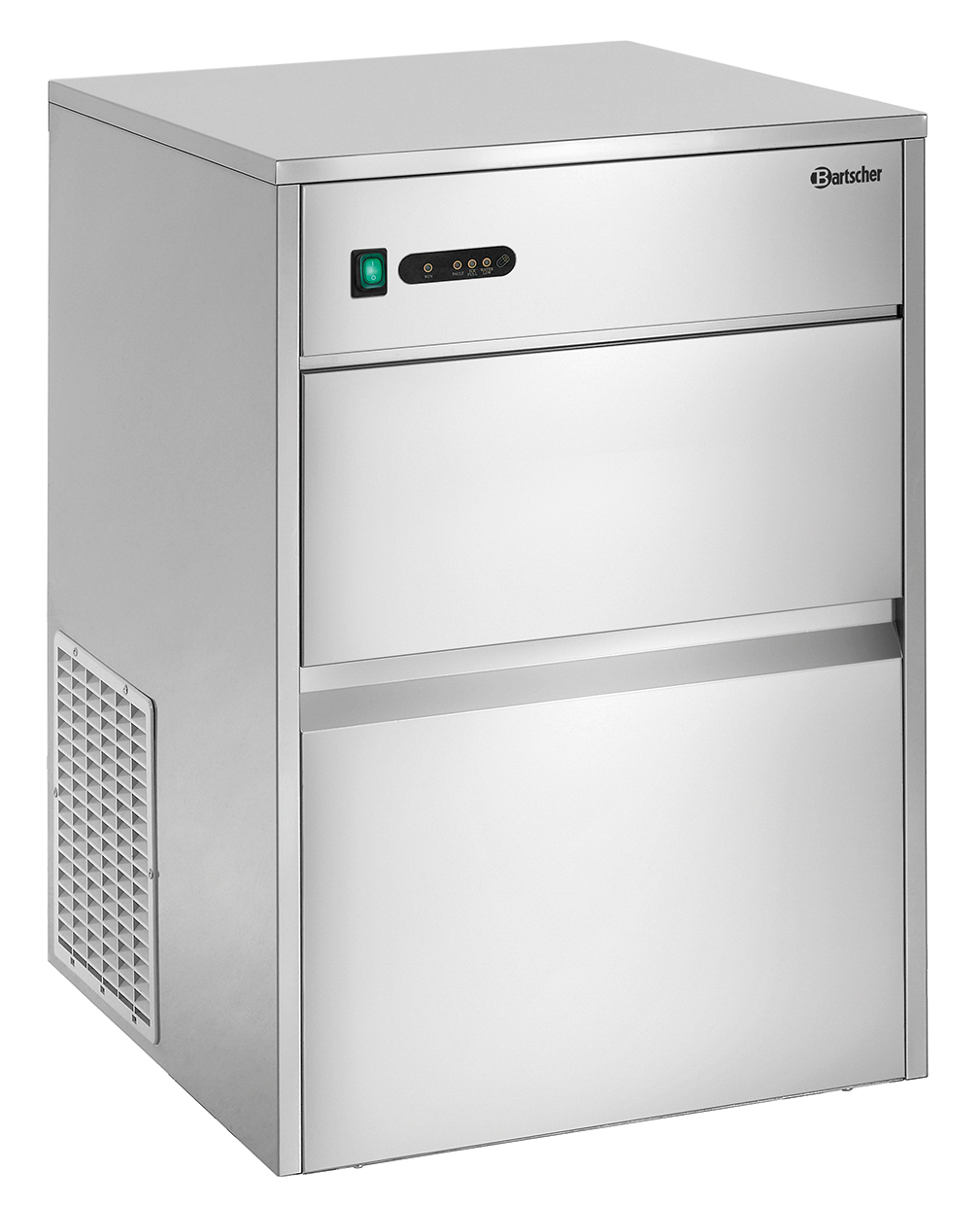 Bartscher Eiswürfelbereiter C50 |Füllstandssensor: Ja | Maße: 54,7 x 61 x 82,3 cm.Gewicht: 38,4 kg