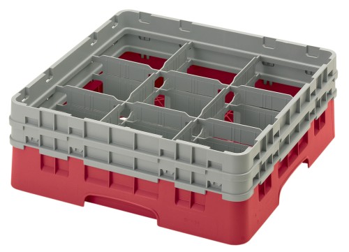 Camrack® mit 9 Fächern 13,3cm maximale Höhe von Cambro