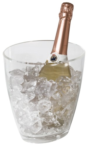 Sektkühler Acryl 22 x 16 cm