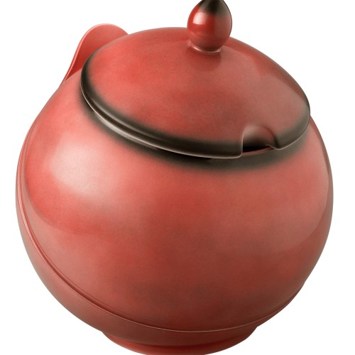 Seltmann Bowl komplett 5120 3,50 l, rund mit Relief, Form: Buffet-Gourmet, Dekor: 57126 ziegel4, hohe Kantenschlagfestigkeit, Made in