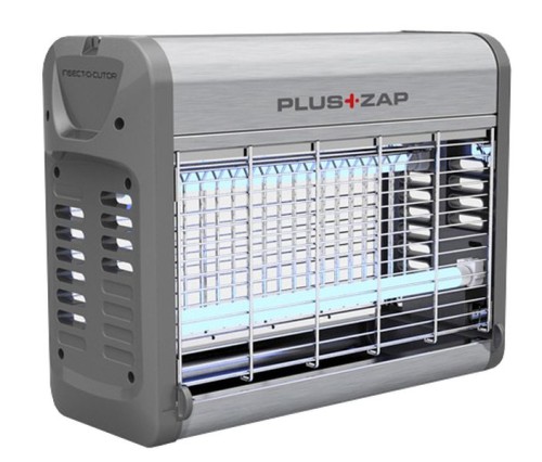 NEUMÄRKER Insektenvernichter PlusZap 16 mit Stromgitter, Gehäuse Aluminium 365x130x262 mm