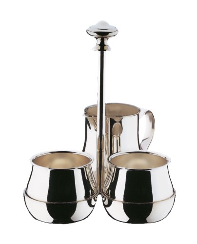 WMF Zucker-/Sahne-Set CLASSIC | Maße: 28,5 x 33 x 18 cm