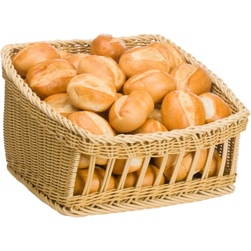 Westmark Präsentationskorb eckig, 40 x 40 x 16/27 cm, hellbeige