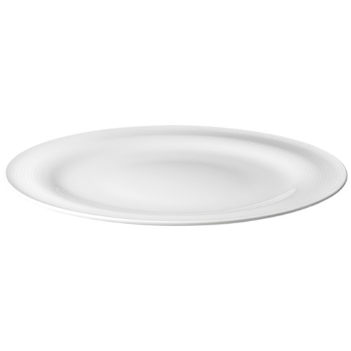 Seltmann Teller flach 33 cm, Form: Blues, weiss