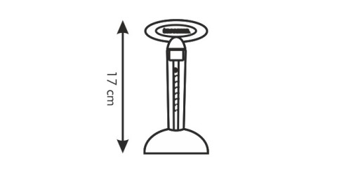 Weinthermometer, mit Ständer UNO VINO