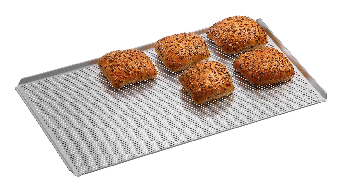 Bartscher Lochblech 1/1-AL | Gastronorm: 1/1 GN |Maße: 53 x 32,5 x 1,0 cm. Gewicht: 0,49 kg