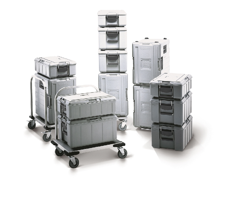 Blanco Therm BLT 420 K Speisentransportbehälter unbeheizt, Frontloader mit Flügeltür, Maße: 630 x 430 x 490 mm