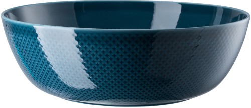 Junto Ocean Blue (blau) von Rosenthal, Schüssel 33 cm aus Porzellan