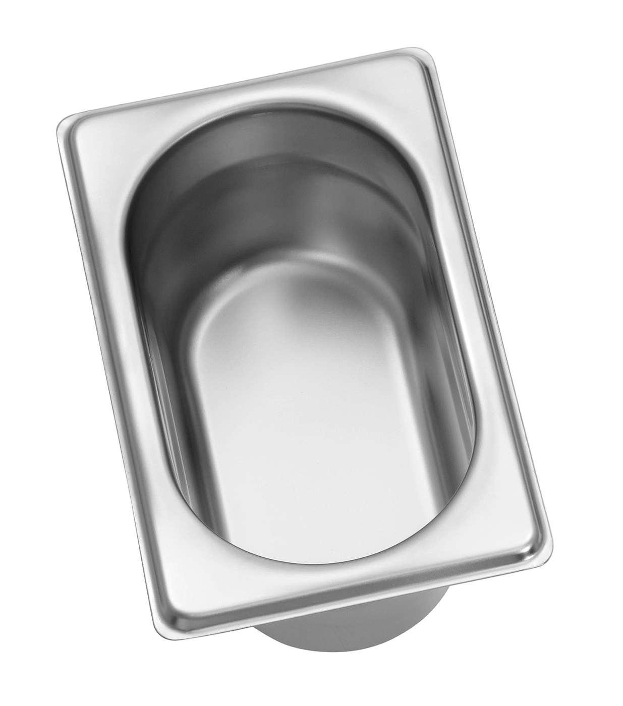 Bartscher GN-Behälter, 1/9, T65 | Ausführung:Ohne Perforation | Maße: 17,6 x 10,8 x 6,5 cm.Gewicht: 0,1 kg