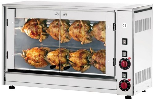 NEUMÄRKER Elektro-Hähnchengrill 8N 880x430x530 mm