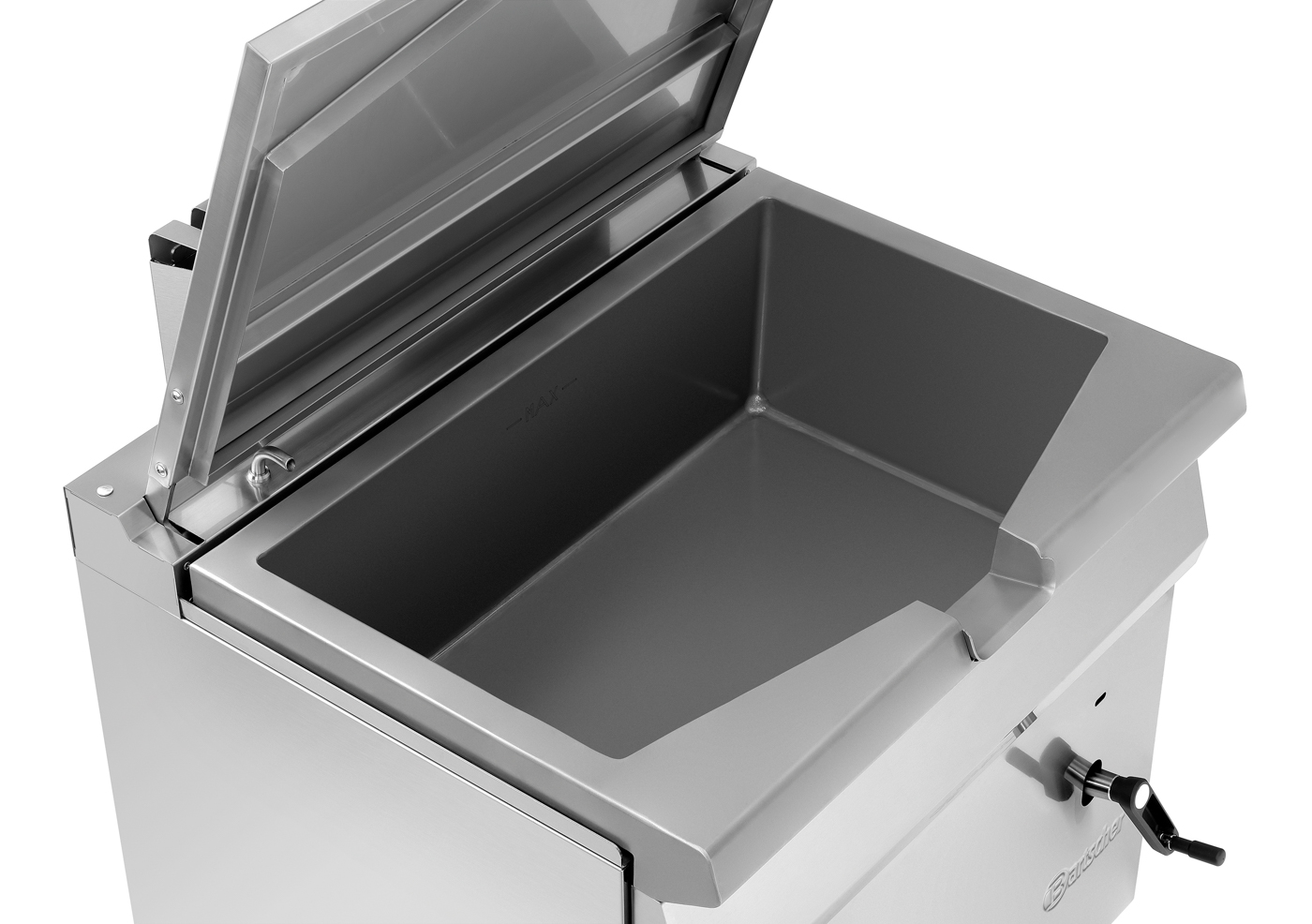 Bartscher Kippbratpfanne 700 G51LHK | Spannung:230 V | Maße: 80 x 70 x 85,0 cm. Gewicht: 109,6 kg