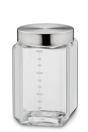 Vorratsdose Isa Glas transparent 11,0x11,0x18,5 cm 1,5l von Kela