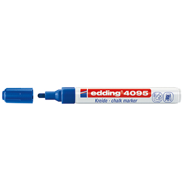 edding Kreidemarker 4095 2-3mm blau